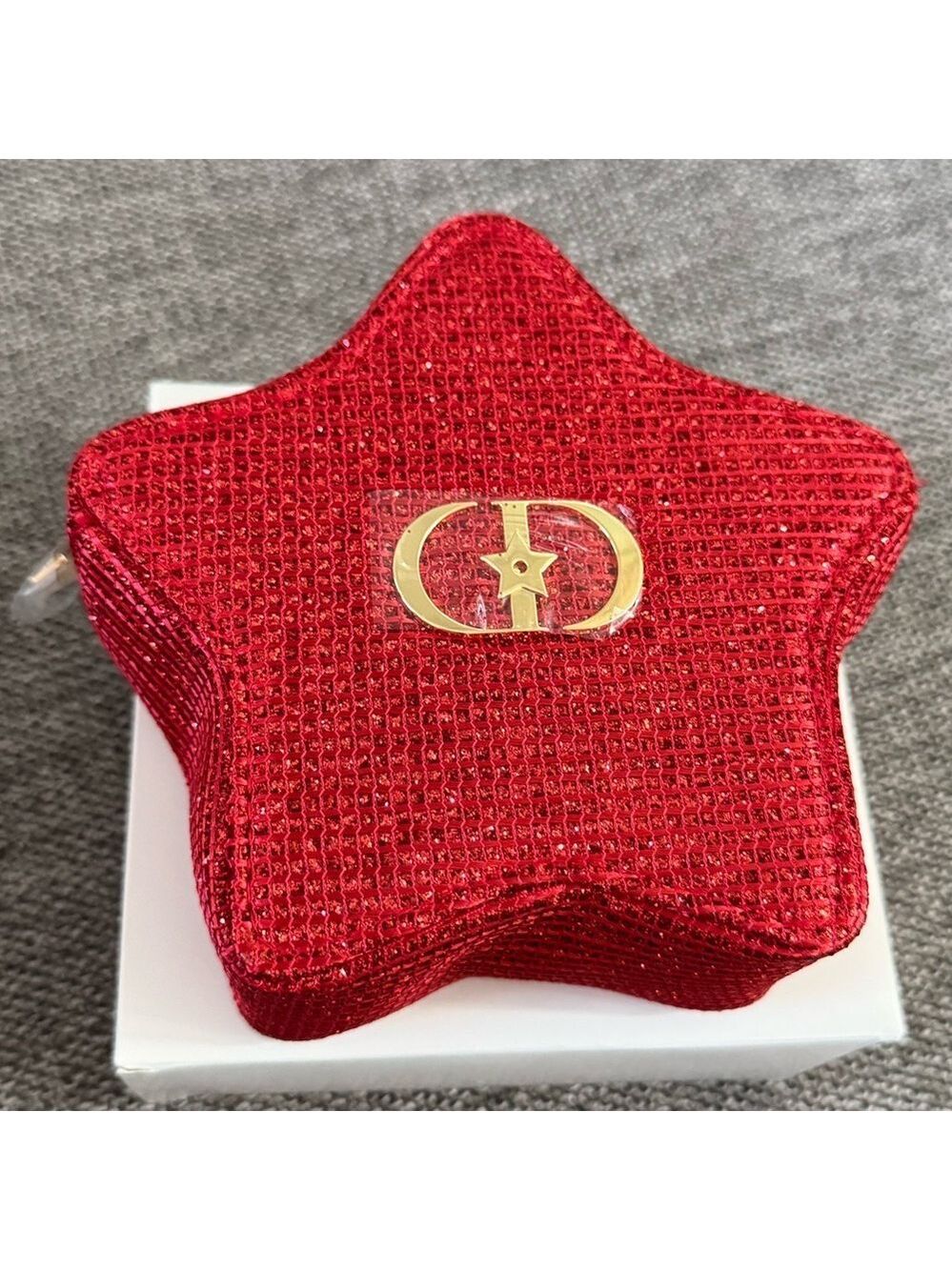 Dior Lunar New Year Red Star Makeup Bag Cosmetic Pouch Mini New Authentic - Picture 12 of 17
